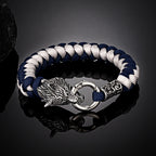 Viking Wolf Head Bracelet