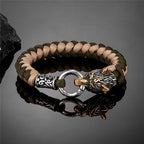 Viking Wolf Head Bracelet