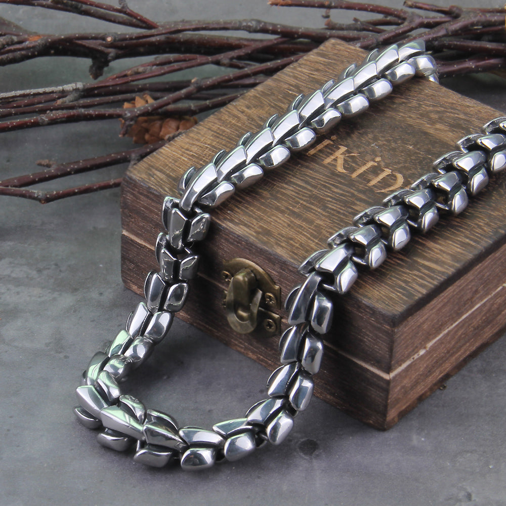 Limited Edition Ouroboros Necklace With Wooden Box