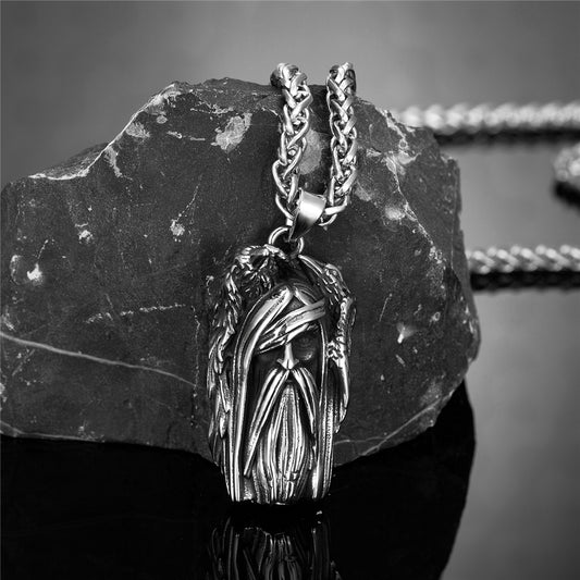 Stainless Steel Odin Necklace