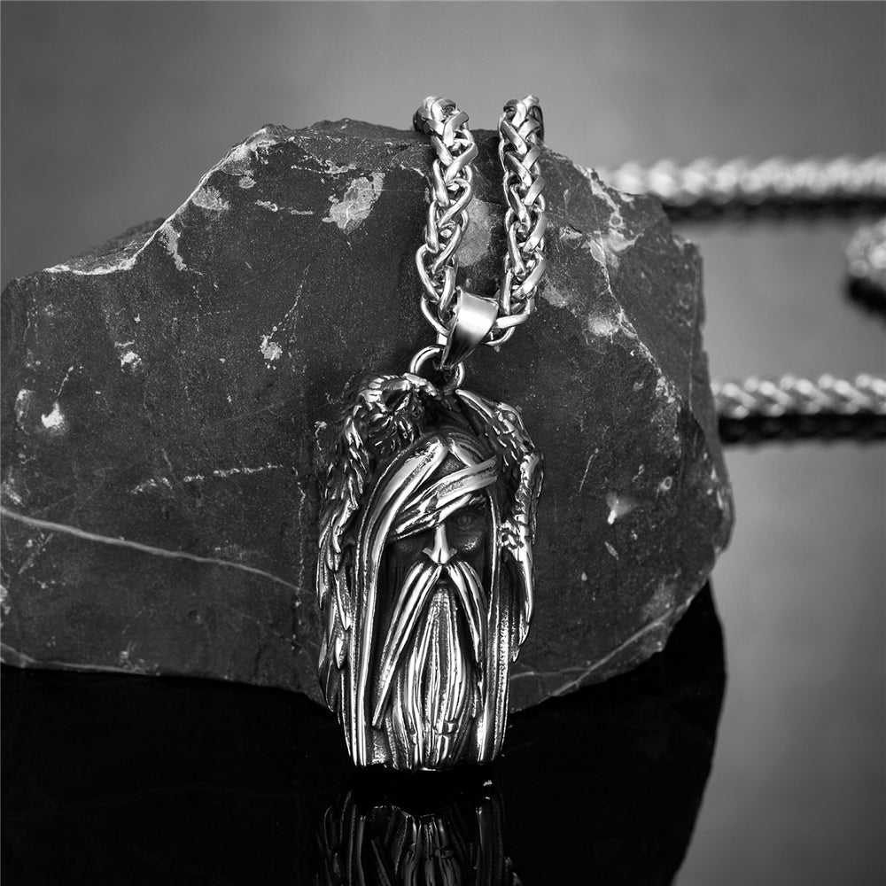 Stainless Steel Odin Necklace