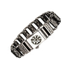 Vikings Bracelet With Runes Beads