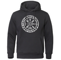 Vegvisir With Runes Hoodie