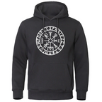 Vegvisir With Runes Hoodie