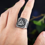 Viking Symbols Ring