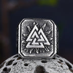 Viking Symbols Ring