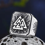 Viking Symbols Ring