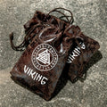 Viking Leather Jewelry Bag