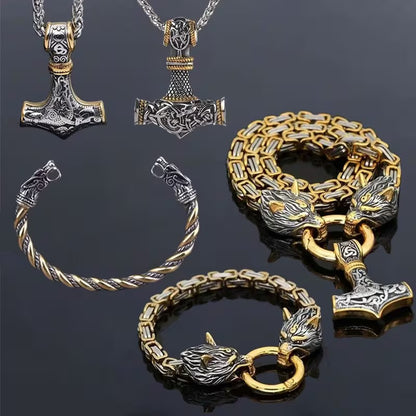 Vikings Jewelry Combo Set
