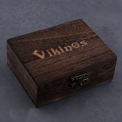Vikings Wooden Jewelry Box