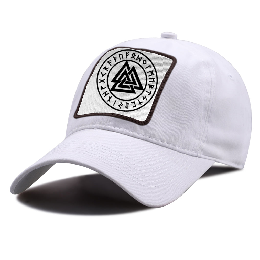 Valknut With Runes Cap