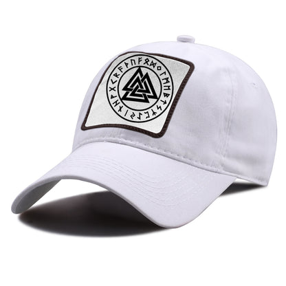 Valknut With Runes Cap