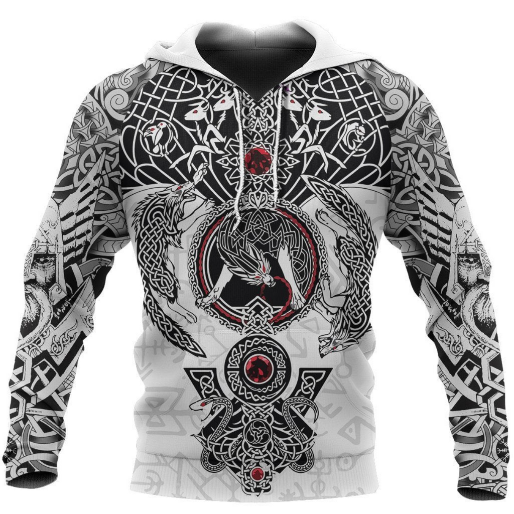 Vikings Wolf Hoodies
