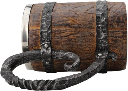 Viking Wooden Beer Mug