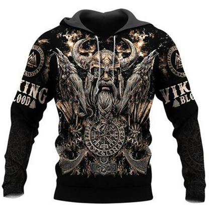 Vikings All Over Print Hoodies