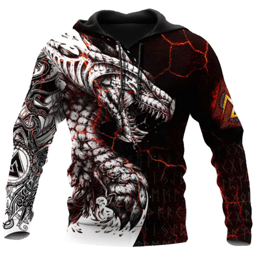 Vikings All Over Print Hoodies