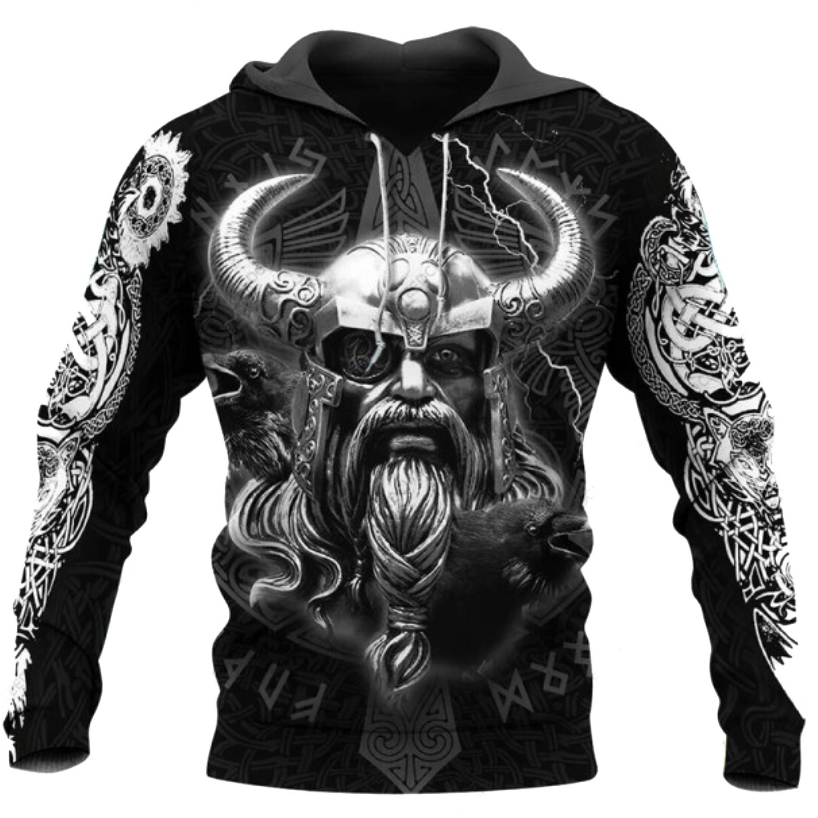 Vikings All Over Print Hoodies