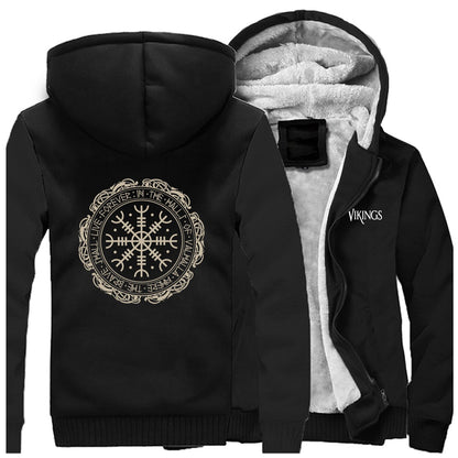 Helm of Awe Viking Hoodie Jacket