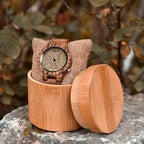 Limited Edition Viking Vegvisir Wooden Watch