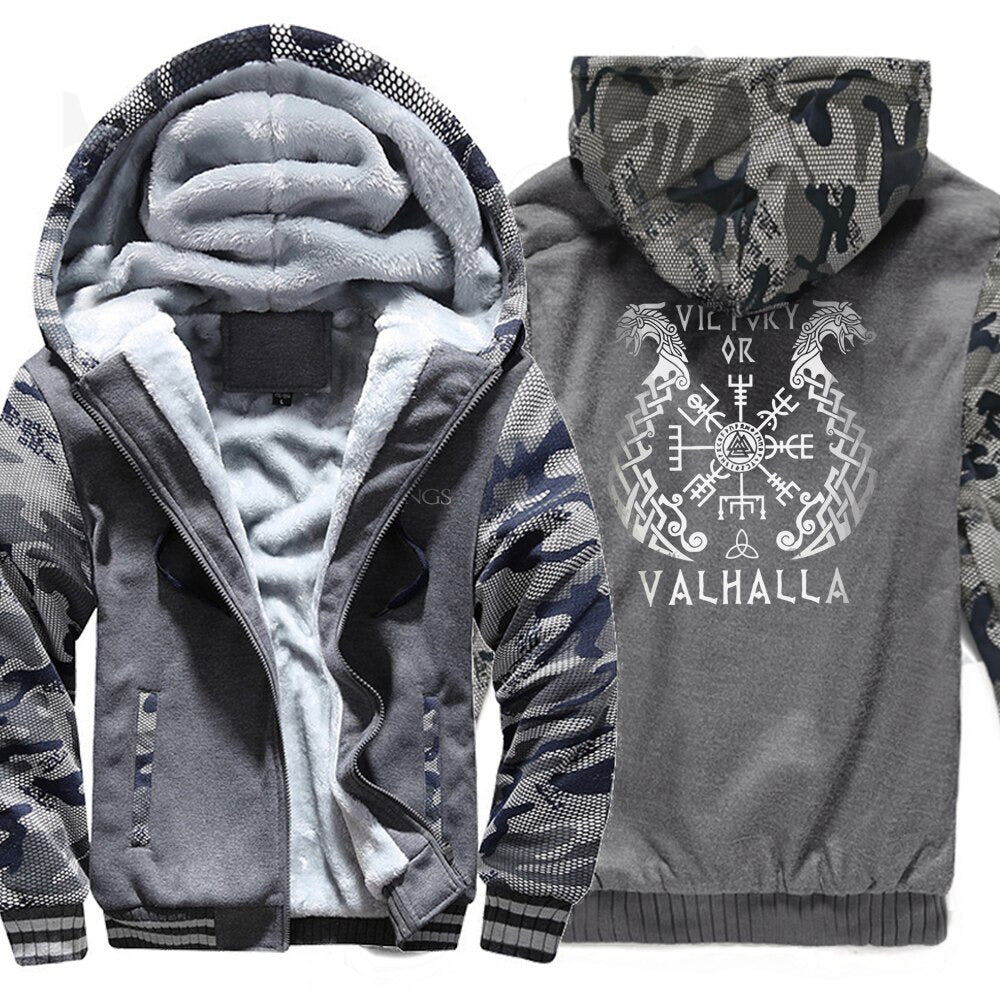 Victory or Valhalla Hoodie Jacket