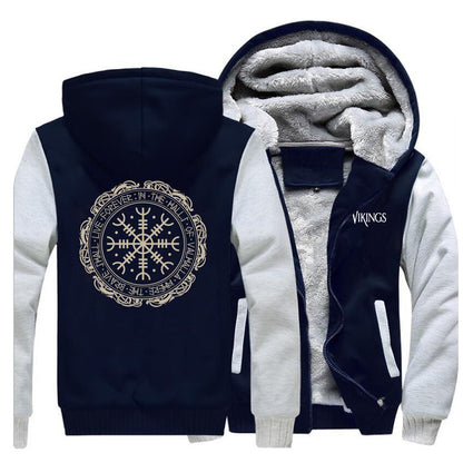 Helm of Awe Viking Hoodie Jacket