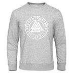 Valknut With Runes Viking Sweatshirt