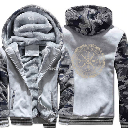 Helm of Awe Viking Hoodie Jacket