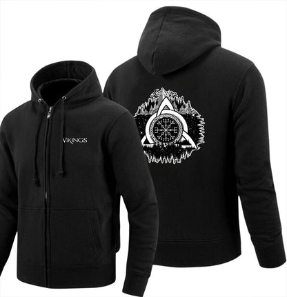 Victory or Valhalla Zip Hoodie