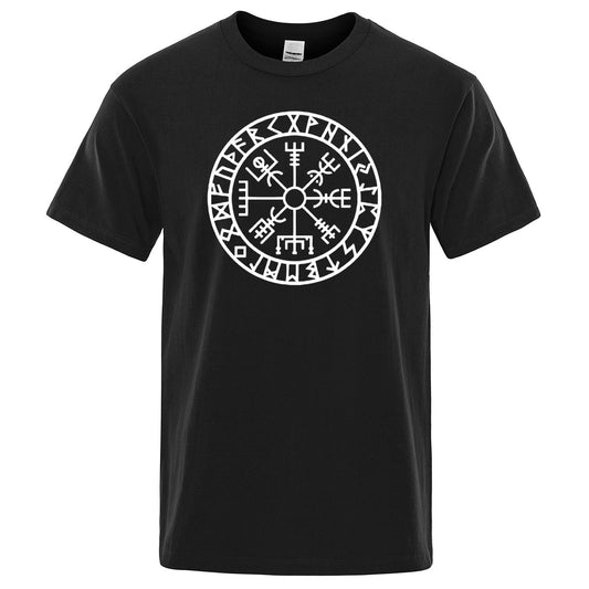 Hot Trending T-Shirt With See You In Valhalla Sword Runes Odin Vikings Print Design Preview Only Hot Trending T-Shirt With See You In Valhalla Sword Runes Odin Vikings Print Design Preview Only