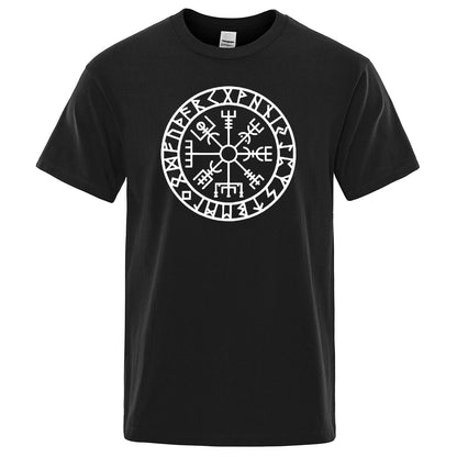 Vegvisir With Runes T-shirt