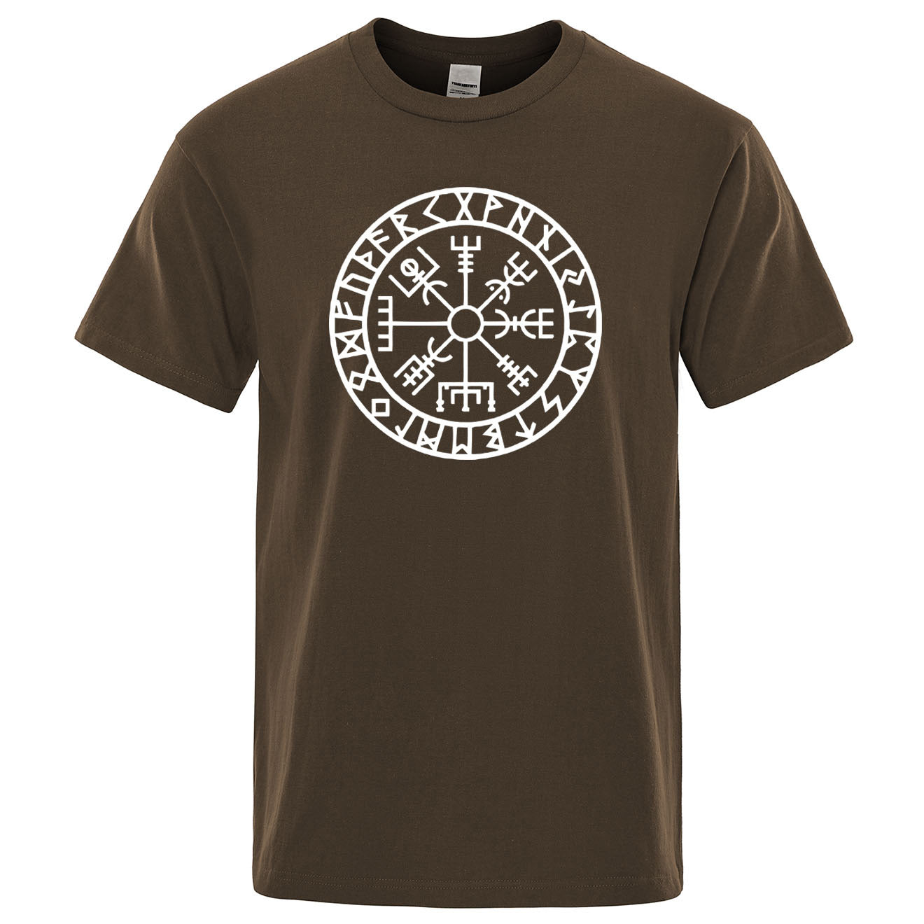 Vegvisir With Runes T-shirt