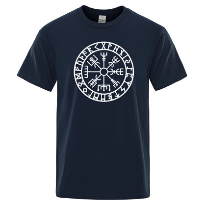 Vegvisir With Runes T-shirt