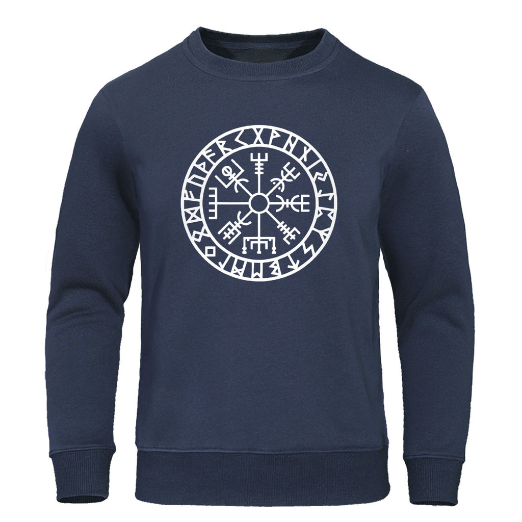 Vegvisir With Runes Viking Sweatshirt
