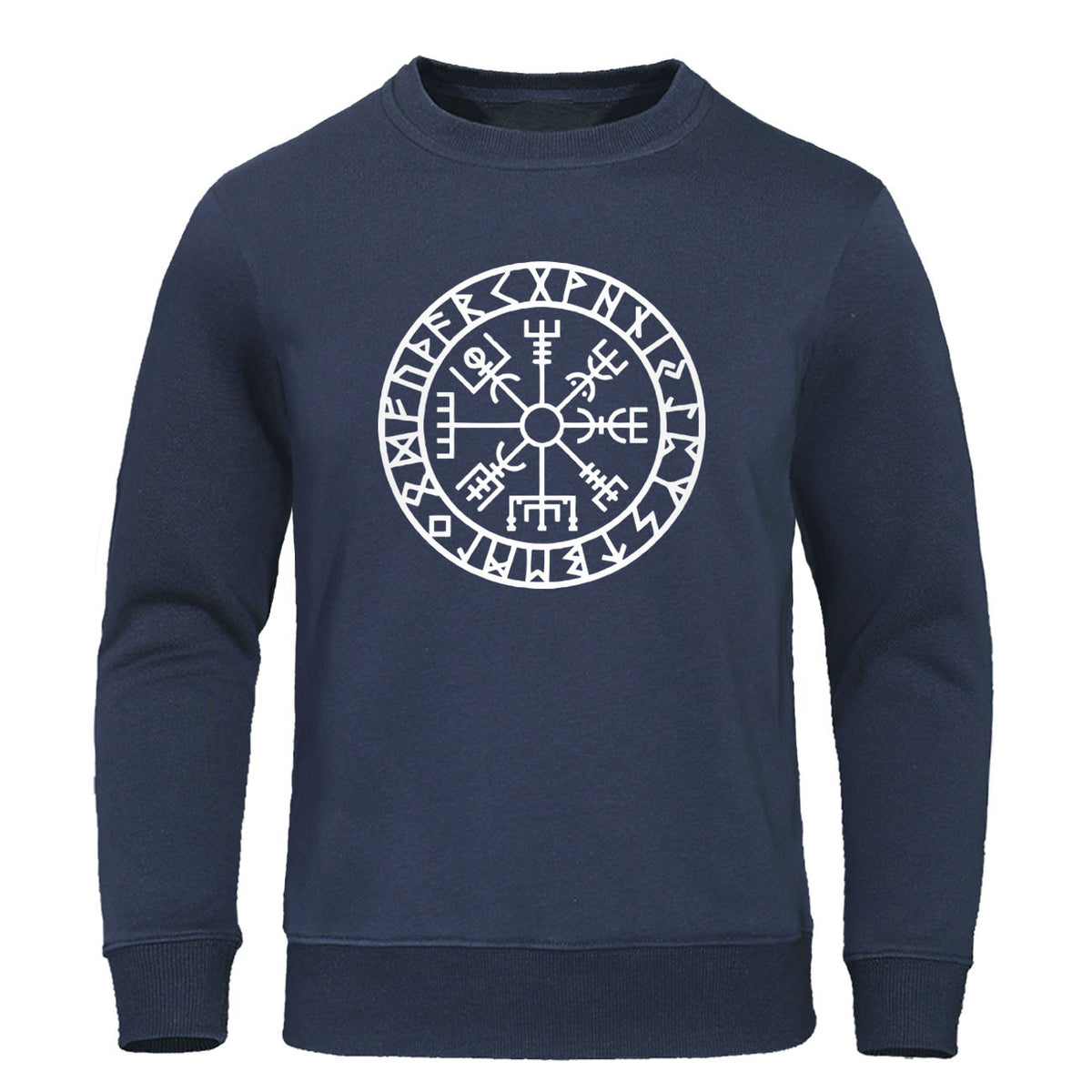 Vegvisir With Runes Viking Sweatshirt