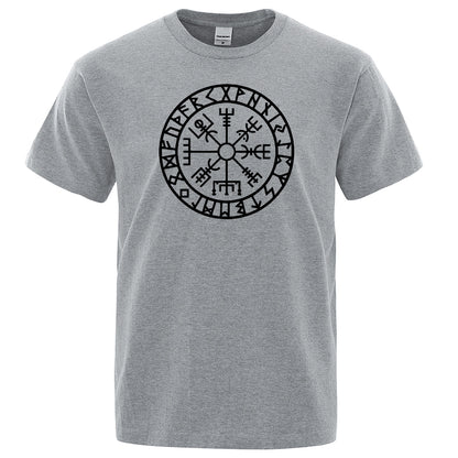 Vegvisir With Runes T-shirt