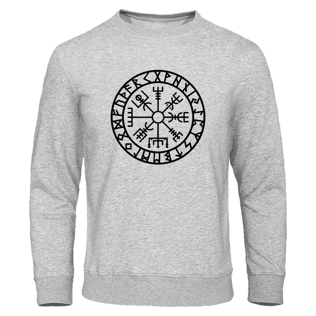 Vegvisir With Runes Viking Sweatshirt