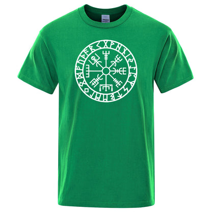 Vegvisir With Runes T-shirt