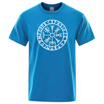 Vegvisir With Runes T-shirt