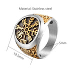 Vikings Vegvisir Ring