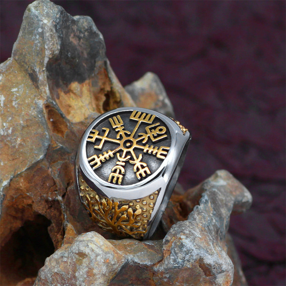 Vikings Vegvisir Ring