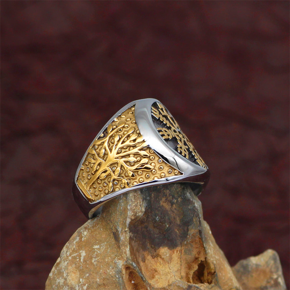 Vikings Vegvisir Ring
