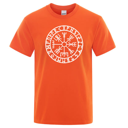 Vegvisir With Runes T-shirt