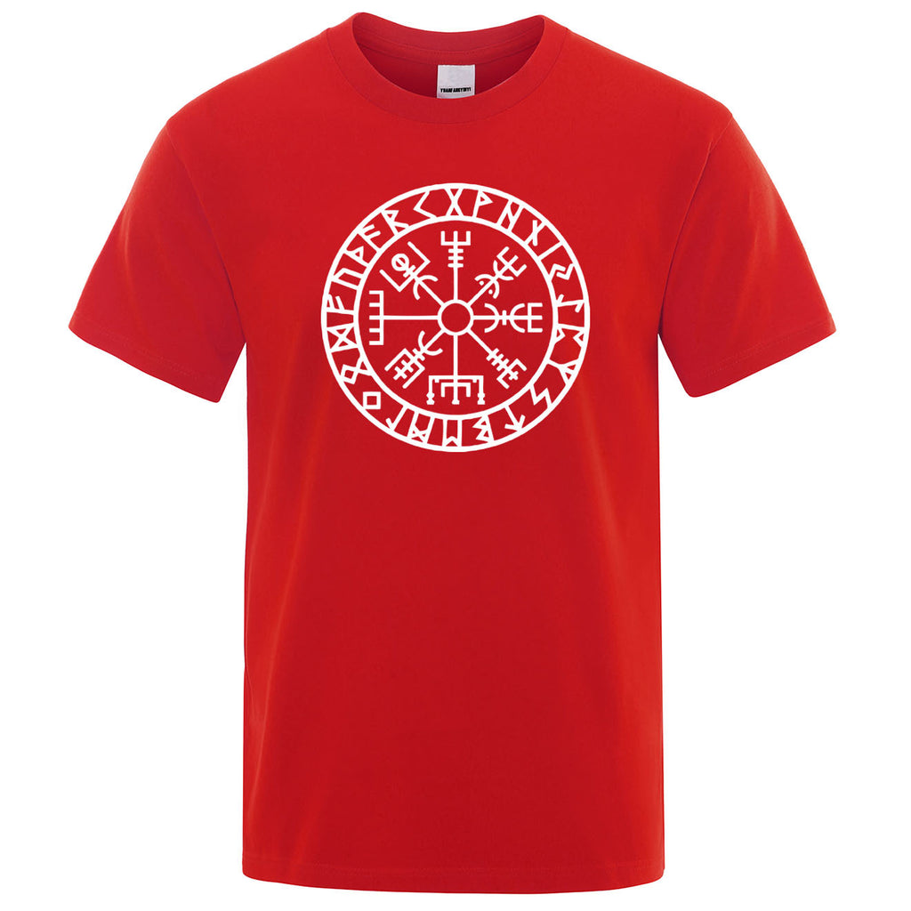 Vegvisir With Runes T-shirt
