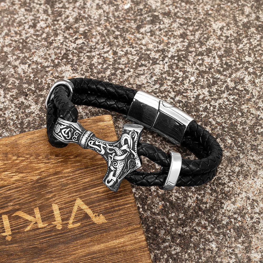 Thor's Hammer Mjölnir Bracelet