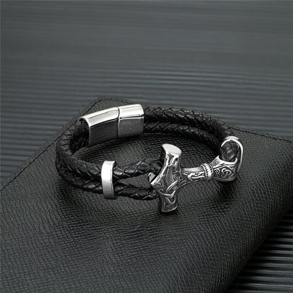 Thor's Hammer Mjölnir Bracelet