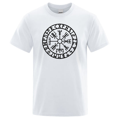 Vegvisir With Runes T-shirt