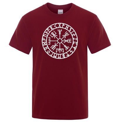 Vegvisir With Runes T-shirt